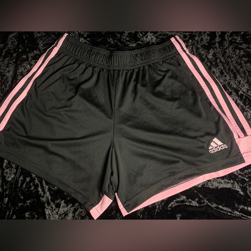 Adidas women’s M athletic pink shorts
